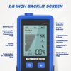 PLAYOCCAR Transmission Fluid Tester Automotive Digital Oil Quality Test Detector Gasoline & Diesel Gearbox Oil Diagnostic Tool with Temperature Sensor,31.5in Hose 2.8in Backlight Display