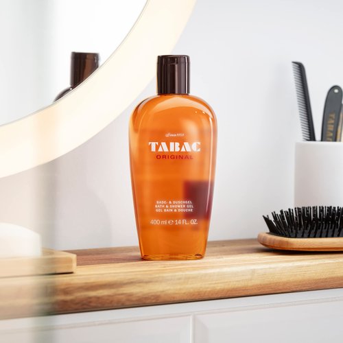 Tabac Original Bath and Shower Gel for Men by Maurer & Wirtz, 13.6 Ounce