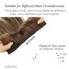 Wire Hair Extensions, 20 inch 110g Chocolate Brown with Honey Blonde Invisible Wire Fish Line Hair Extensions Straight Lashey Real Human Hair Extensions for women Remy Human Wire Hair Extensions