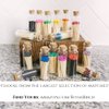 River Birch Matches in Jar with Striker - Decorative Home Matches with Glass Match Holder - Wooden Match Sticks - Set of 6 Jars with Safety Matches - Black Tip, 2 Inches, 120 Matches