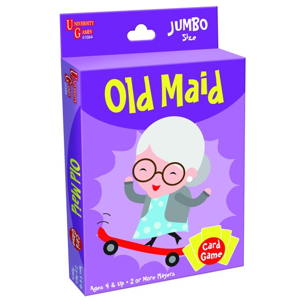 University Games, Old Maid Card Game, Ages 4 and Up