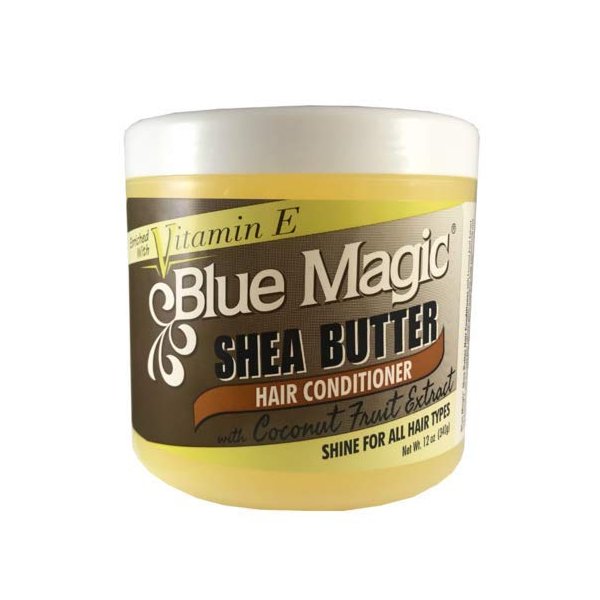 Blue Magic Shea Butter Hair Conditioner Enriched with Vitamin E 12 oz