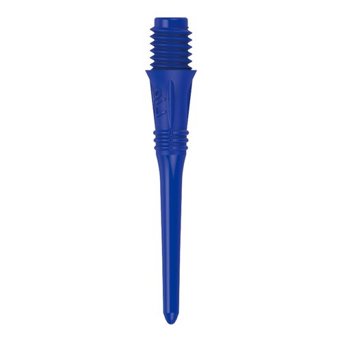 LSTYLE Dart Tips: Lippoint USA - 2BA Standard Thread - Plastic Soft Dart Point Replacements (50 Pack) - Blue