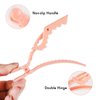 Hair Styling Clips, No Crease Alligator Clips for Hair Styling, Root Clips for Curly Hair Volume, Volumizing Hair Clips, Styling Accessories for Women Girls (Pink A)