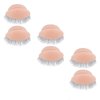 Replacement Eyelids, 3 Pairs Mannequin Head Removable Realistic Eyelids, Replacement Eyelids for Mannequin Head for Eyelash Training Practice Makeup Eyelash Extensions