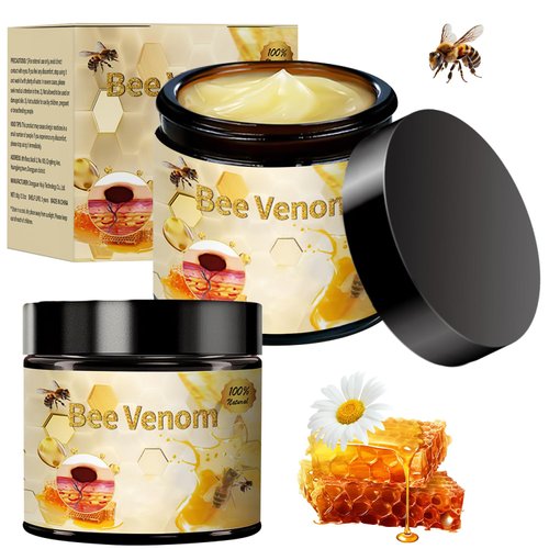 Holyarm Bee Venom Cream, 2024 New Professional Bee Venom Moisturizing Cream,Bee Venom Moisturizing Gel, Natural Bee Venom Repair Cream, for All Skin Types (2pcs)