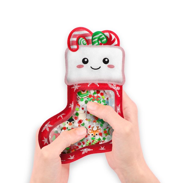Vango BIZYBOO - Toddler Preschool Learning Activity - Teach Objects and Words with This Educational Seek & Find Sorting Toy – for Ages 2 and Up - Stocking Stuffer - Christmas (Stocking)