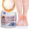 Himalayan Sea Salt Foot Scrub, Natural For All Body Exfoliation, Dead Skin Remover, Moisturize And Nourish Your Dry Rough Feet, Make Your Feet Smooth And Soft