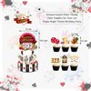 Chilfamy Casino Party Decorations, Las Vegas Theme Party Supplies with Casino Birthday Banner, Hanging Swirl Decors, Cake Toppers, Balloons for Men Women Poker Game Night Party