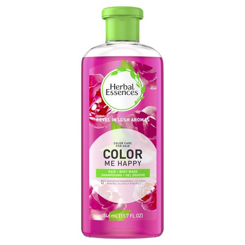 Herbal Essences Color Me Happy Shampoo & Body Wash Shampoo for Colored Hair 11.7 fl oz, 11.7 Fl Oz