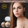 Contour and Highlight Palette Powder Contour Kit Concealing, Highlighting & Contouring Foundation/Concealer Palette Full Coverage Concealer for Mature Skin