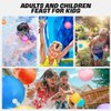 Yohaki water reusable water balloons magnetic silicone for pool outdoor bath backyard slides refillable summer bunch toy outdoor silicone biodegradable party quick essentials games(12)