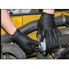 The Black Diesel, Nitrile Powder Free Disposable Gloves, 4 MIL, Black [Price is Per Box], Size Medium