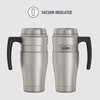 THERMOS Stainless King Vacuum-Insulated Travel Mug, 16 Ounce, Matte Steel