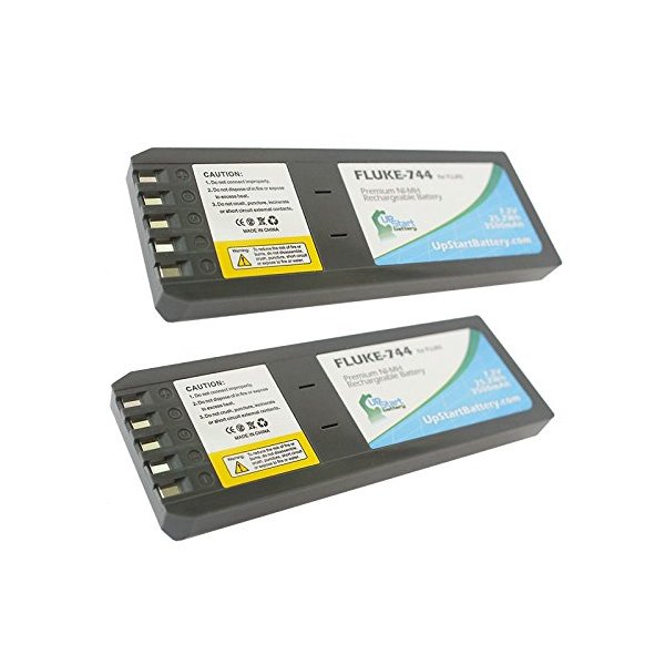 2 Pack - Replacement for Fluke DSP-4000PL Battery - Compatible with Fluke Documenting Process Calibrators Battery (3500mAh 7.2V NI-MH)