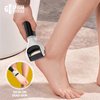 Chargeworx Groom Essentials Callus Remover for Feet | Battery-Run Electric Foot Callus Remover, Foot File, Pedicure Tools for Feet, 2 Spinning Pumice Heads for Cracked Skin, Pumice Stone for Feet