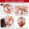 BBeitoo Red Black Yellow Confetti Balloons 85Pcs Cartoon Balloons Garland Kit Party Balloons Decoration Easy Use Suitable for Themed Parties, Kids Birthdays, Baby Showers, Holiday Parties