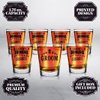 shop4ever Groom and Groom's Drinking Team Member Glass Shot Glasses Wedding Bachelor Party Shot Glasses (7 Pack)
