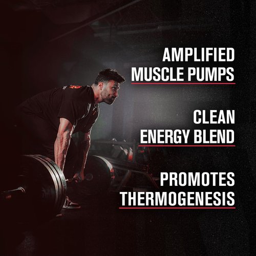 Jacked Factory NITROSURGE Shred Pre Workout Supplement - Energy Booster, Instant Strength Gains, Sharp Focus, Powerful Pumps - Nitric Oxide Booster & PreWorkout Powder - 30Sv, Orange Pineapple