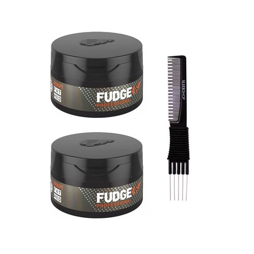 yper Fudge Professional Sculpt Fat Hed (2.64 oz) with Teasing Comb Pack of 2