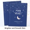 FACETORY K Beauty Face Mask Skin Care - MOON VELVET MOISTURIZING Sheet Mask with Sodium Hyaluronate & Shea Butter Cream | Moisturizing Cream Mask (10 Pack)