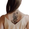 Supperb® Temporary Tattoos - Fish & Lotus (Set of 2)