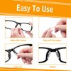 Silicone Eyeglass Nose Pads Sticky, Hypo-allergenic Adhesive Nose Grips for Glasses and Sunglasses 12 Pairs
