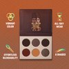 Juvia's Place The Chocolates - Tan, Auburn, Shades of 6, Rich Dark Chocolate Eyeshadow Palette, Professional Eye Makeup, Pigmented Eyeshadow Palette, Makeup Palette for Eye Color & Shine
