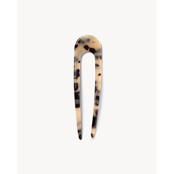 MACHETE Italian Acetate French Hair Pin for Thin Thick Hair in Blonde Tortoise, 5 inch Women Girls Hairstyle Accessories