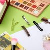 48 Pieces No Slip Metal Hair Clips Hairpin Open Center Metal Barrettes 2.36 x 0.39 Inch Snap Button Hairpin for Women Girls, Gold Silver Black and Coffee