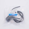 TWTADE Paste Type Switch Car Push Button Switch ON/Off DC12V Surface Mount Switch Water Drop Shape DIY Car Switch SPST Rocker Switch with 11.8" Cable for Various Lamps and Lanterns H-013-30CM