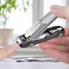 2024 Upgrade Nail Clippers with Catcher - Cool Car Model No Splash Toenail Clippers, Self Collecting Fingernail & Toe Nail Clipper for Thick Nails, Sharp Blade Birthday Gifts for Men
