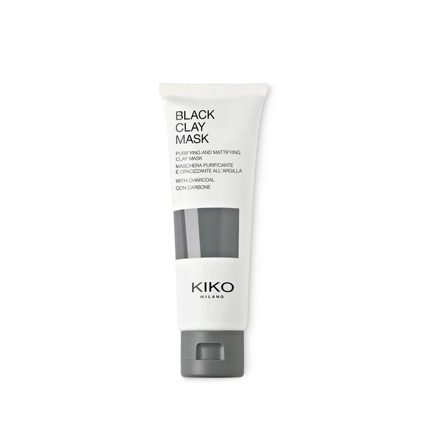 Kiko MILANO - Black Clay Mask Purifying matte-finish face mask with charcoal and black clay