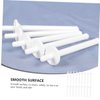 PACKOVE 60Pcs Nose Wax Spatulas Disposable Plastic Wand for Cleaning Safe Nasal Hair Removal Tool Lightweight and User Friendly Hair Waxing Applicator for Family Use