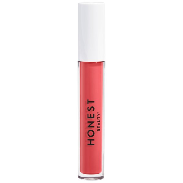 Honest Beauty Hydrating Liquid Lipstick with Hyaluronic Acid + Avocado Oil | EWG Verified, Vegan + Cruelty Free | Happiness, .12 fl oz
