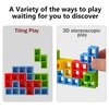 Affandi 48 Pcs Tetra Tower Balance Stacking Blocks Game, Tetra Tower 3D Game for 2+ Players, Perfect Tower Stack Game for Kids, Teens & Adults Family, Party, Toys & Gift.