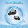 Wireless 5.3 Bluetooth Earbuds Compatible with Samsung/Apple/Google/Motorola/LG/OnePlus/Xiaomi/Huawei | IPX7 Waterproof Noise Canceling Earbuds LED Display +Quad Mic 8D Bass Ultra-Slim Case