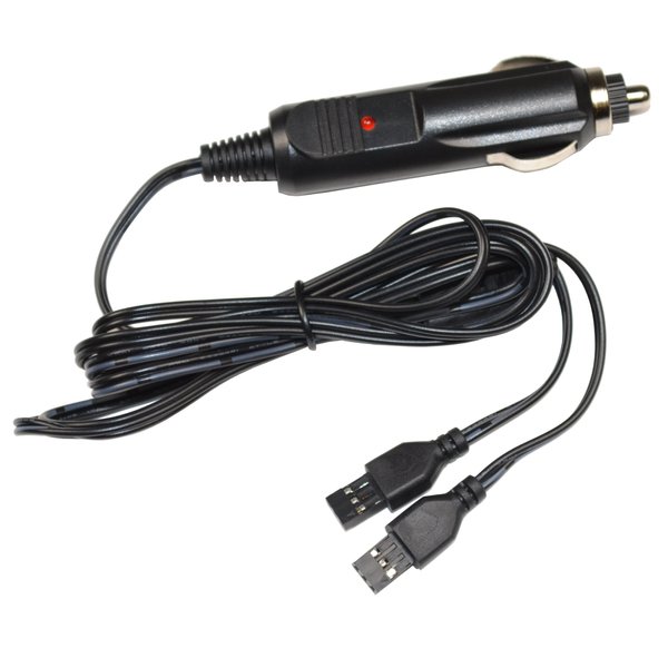 HQRP Car Charger Compatible with SportDOG FR-200 FA-220 SAC00-12650 SDT00-12304, Radio Systems 650-192-1 Dog Training Collar Receiver Transmitter Battery Charger DC Adapter Power Cord