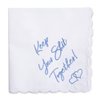 W&F GIFT Something Blue Wedding Gift Embroidered Handkerchief | Keep Your Shit Together! | Wedding Day Bride Gift