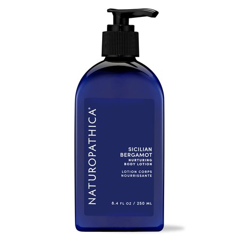 Naturopathica Sicilian Bergamot Hand & Body Lotion, Daily Body Moisturizer with Citrus and Aloe Vera, Body Lotion for Dry Skin, 8.4 fl oz (250 ml)