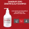 ZENOTRI Scalp Shampoo | Anti Scalp Itching, Seborrhoeic Scalp Improvement, Anti Dandruff Shampoo, Reducing Sebum, Scalp Trouble Care | Biotin, Zinc Pyrithione | 300ml 10 oz