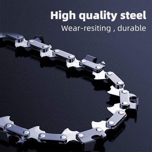 FIFCHALL [4 Pieces] 4 Inch Mini Chainsaw Chain, 4 Inch Replacement Chains for Cordless Electric Portable Mini Chainsaw, Guide Saw Chain for All 4-inch Mini Chainsaws for Wood Branch Cutting