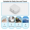 TAISHAN UV Toothbrush Case Sanitizer，Rechargeable Portable Mini Toothbrush Holder with Mirror,Kills 99.9% of Germs，Fits All Toothbrushes for Electric and Manual,Safety Feature for Home and Travel