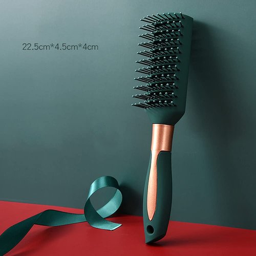 RN BEAUTY Detangling Brush Anti-Static Massage Hair Brushes Nylon Bristle Pins Blow Drying Detangler Hairbrush Styling Comb for Men and Women Adults and Kids of All Wet or Dry Hair Types Styling