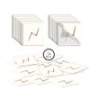 Col-Pary Wizard Lightning Bolt Scar Temporary Tattoos for Halloween,Magic Cosplay Birthday Party Supplies Decorations, 24 PCS