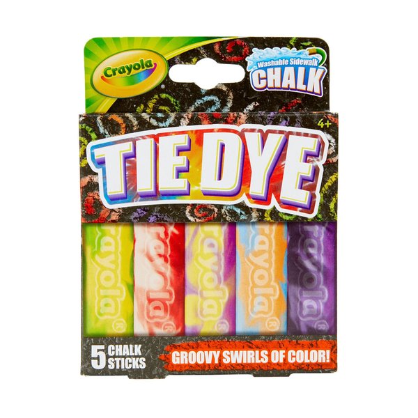 Crayola Tie Dye Chalk 5ct