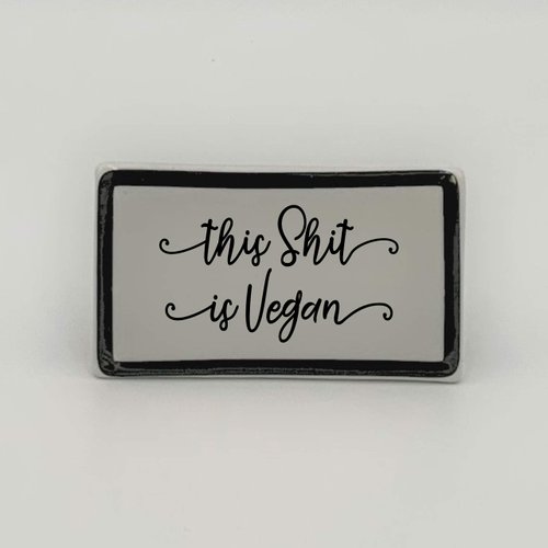 This Shit is Vegan Food Marker