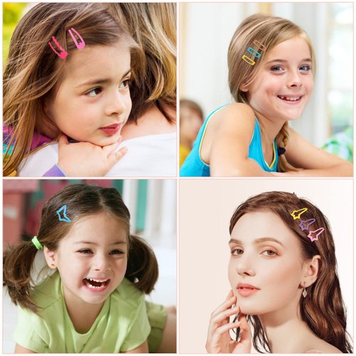 Girls Snap Clips Cute Start Butterfly Hair Clips Barrettes for, 36Pack