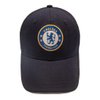 Chelsea FC Unisex Official Football Crest Baseball Cap (One Size) (Navy Blue)