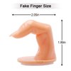 Lorvain 50 Pieces Practice Fingers Training, Nail Manicure Training Fingers Nail Practice Fingers Model, Acrylic Nails Practice Finger Nail Art Training Display Decoration